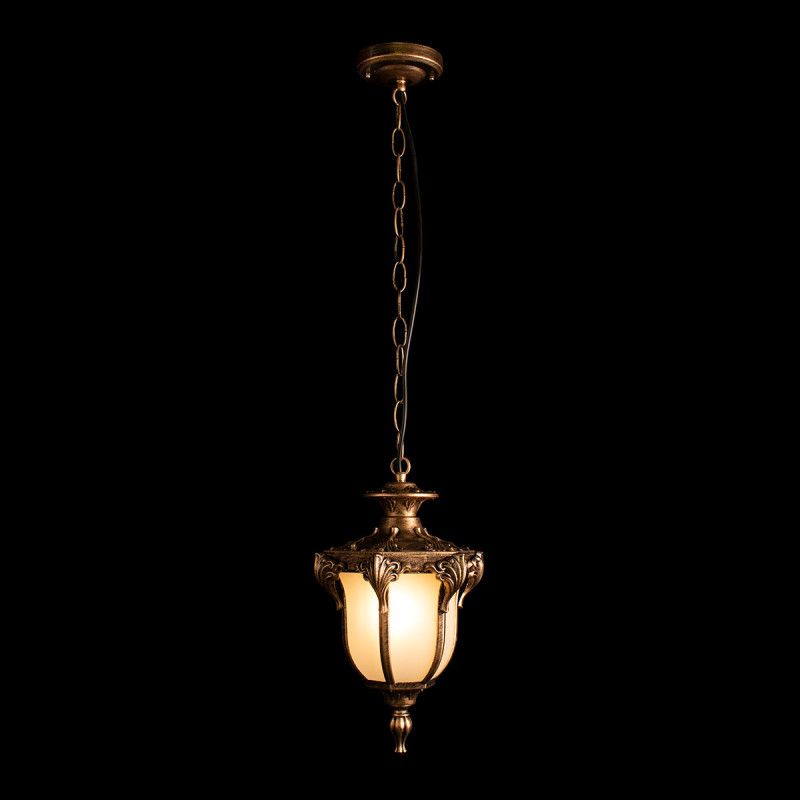 Подвесной уличный светильник *20*34,4-85,4 см, 1*E27*100W, LOFT IT Alessano 100017P, бронзовый