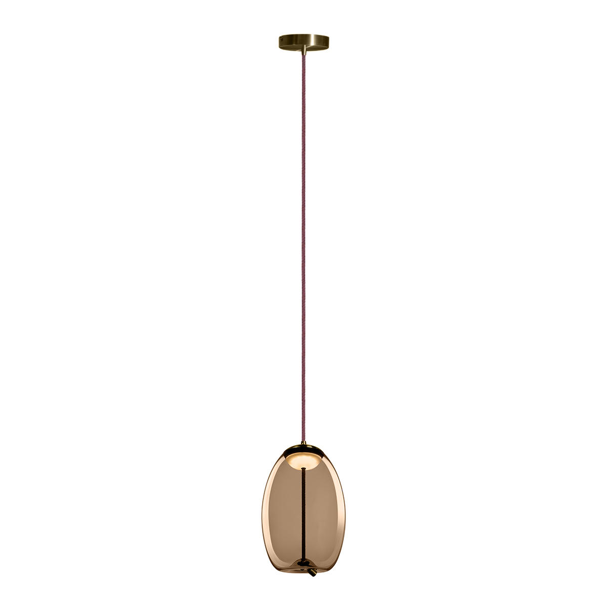 Подвесной светильник 12*23 см, 1*LED*5W LOFT IT Knot 8135-A mini латунь