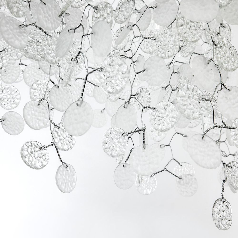 Подвесная люстра 76*76*140 см, G9 10xG9W, Хром MODESTYLE MS.2113.760