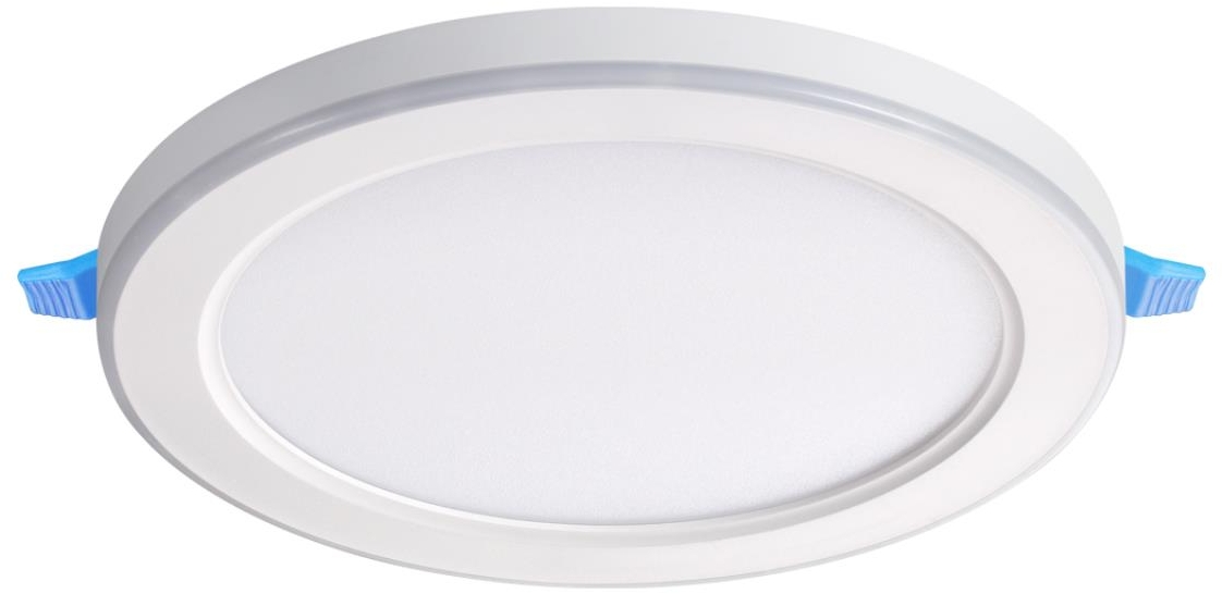 Светильник 17 см, 12W+4W, 4000K, Novotech Span 359010, белый