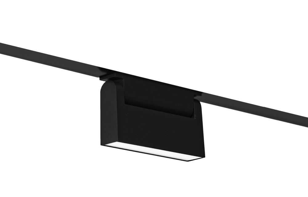 Светильник трековый магнитный Crystal Lux SPACE CLT 0.33 002 6W BL M3000K Черный