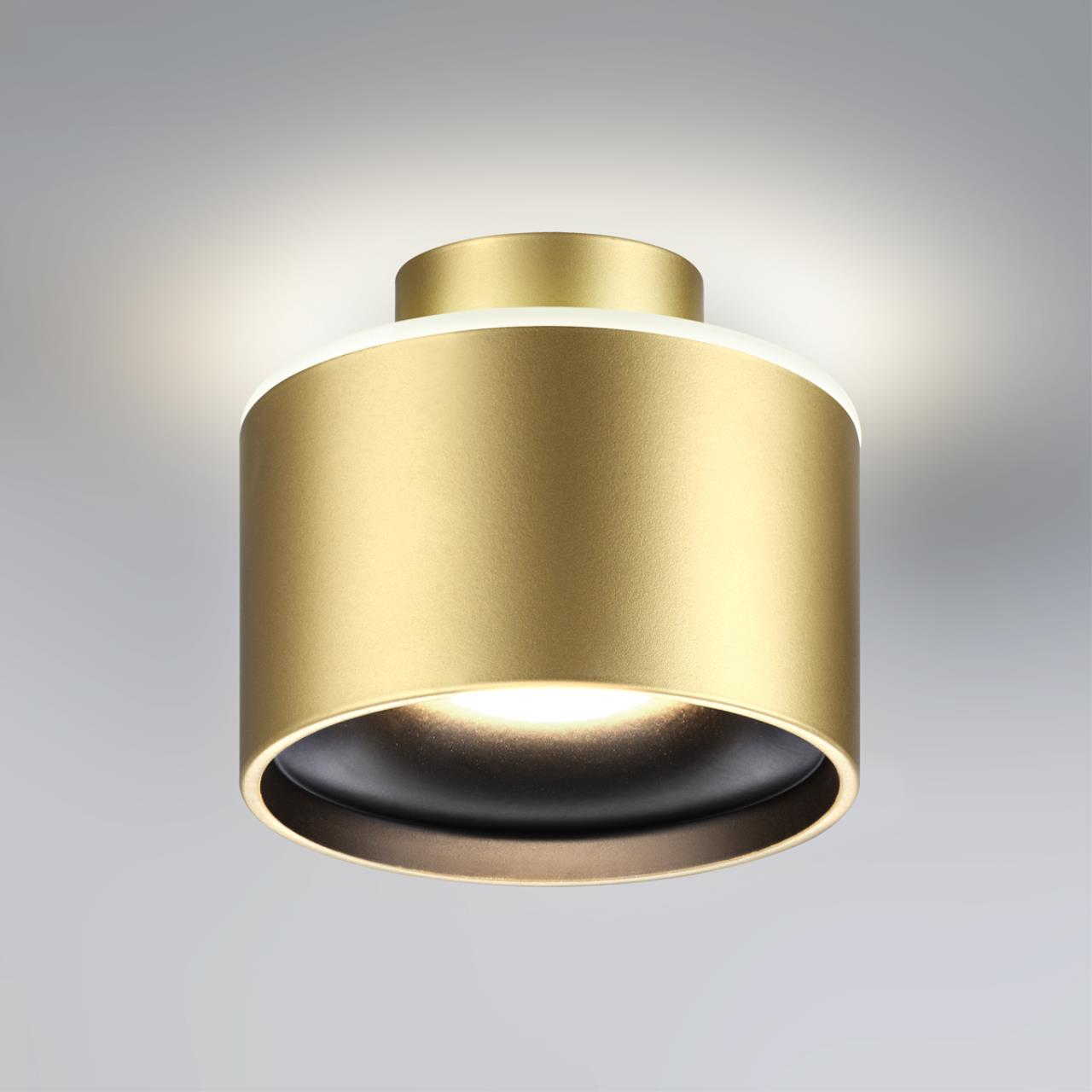Светильник 10 см, 15W, 3000-6000K, Novotech Over Giro 358972, бронза