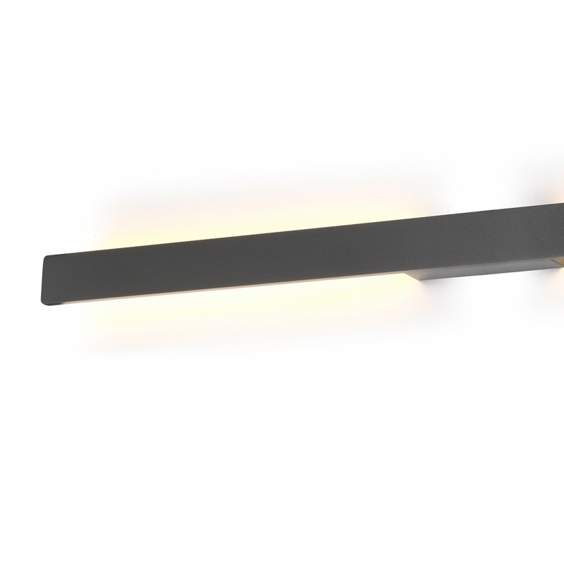 Бра 124*4,8*5,2 см, LED *  20W, 3000К Mantra Lotus 7991, серый