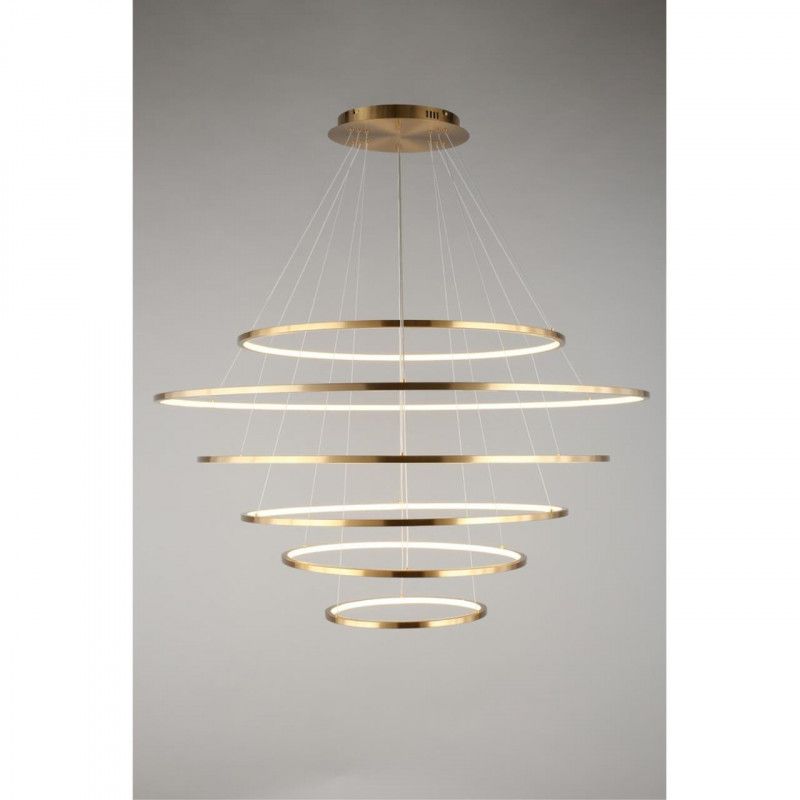 Каскадная люстра 120*120-300 см 243W, 3000K, Aployt Monisia APL.020.03.243, бронзовый