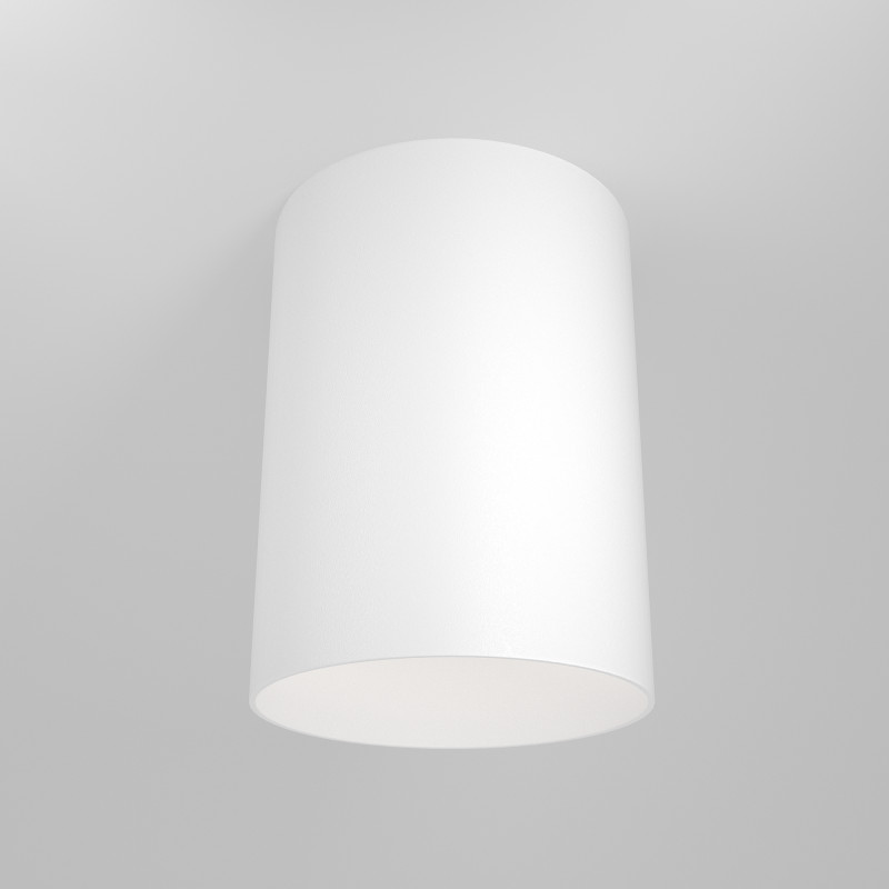 Светильник 8,5*8,5 см, GU10 50W, Maytoni Alfa C014CL-01W, белый
