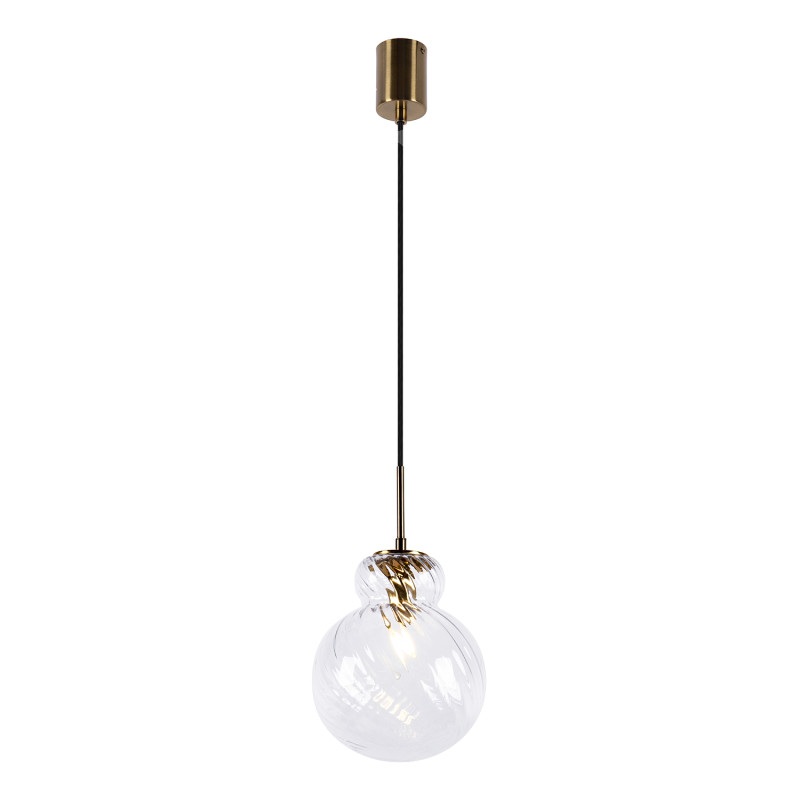 Подвесной светильник 22*196 см, 40W, Favourite Ortus 4267-1P прозрачное стекло