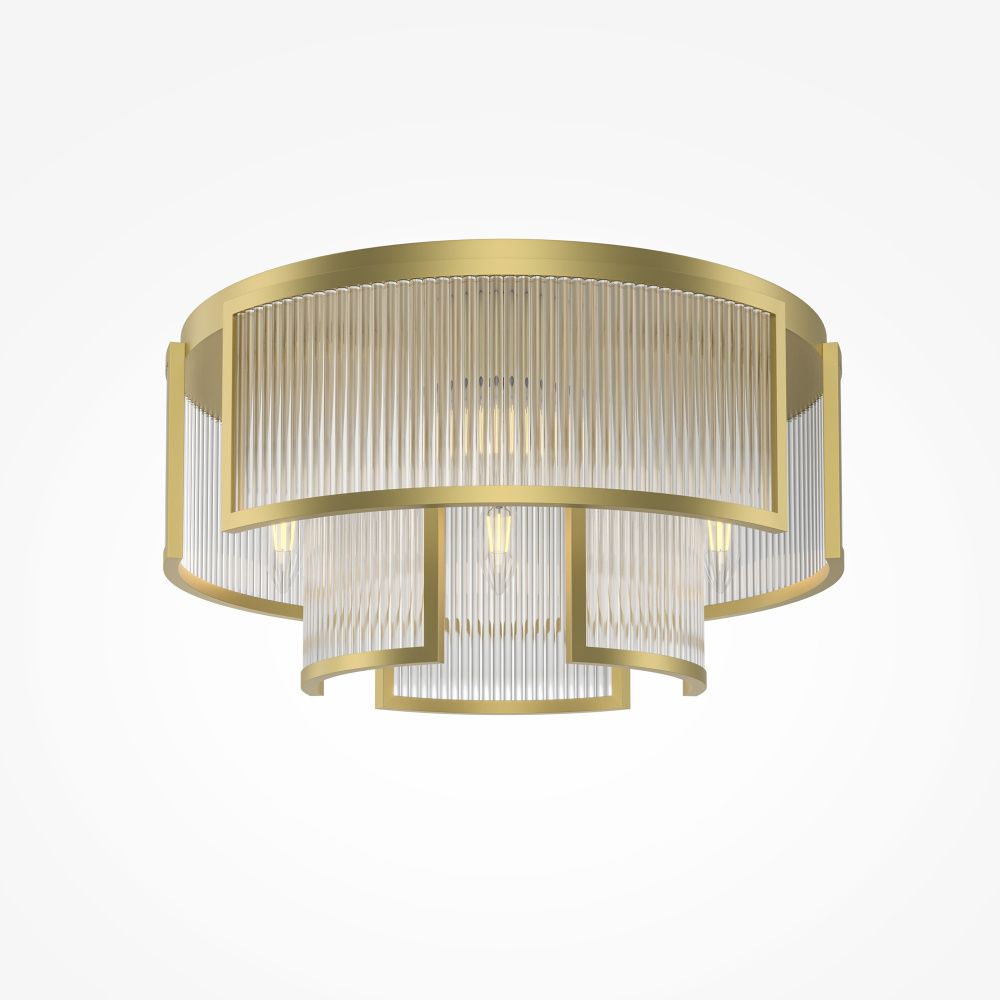 Светильник *55,4*-28,2 см, 6*E14*60W, Maytoni Frame MOD174CL-06MG, Матовое Золото