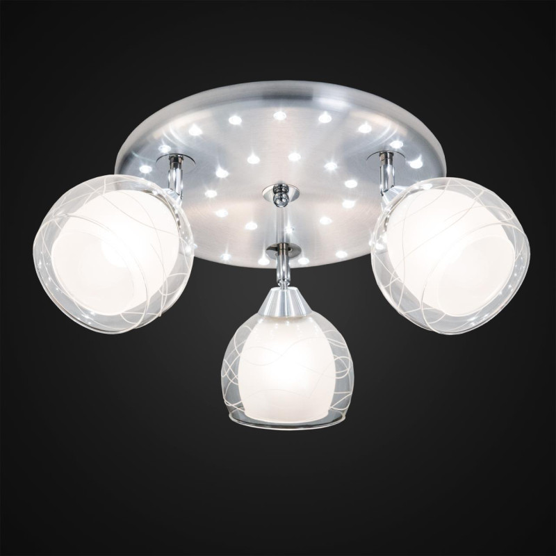 Потолочный светильник Citilux Самба CL158132 хром
