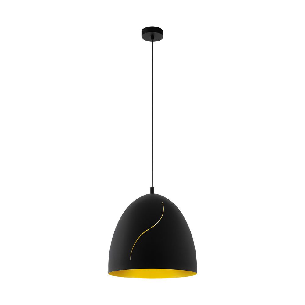 Подвесной светильник Eglo Hunningham 43067, диаметр 41 см, черный