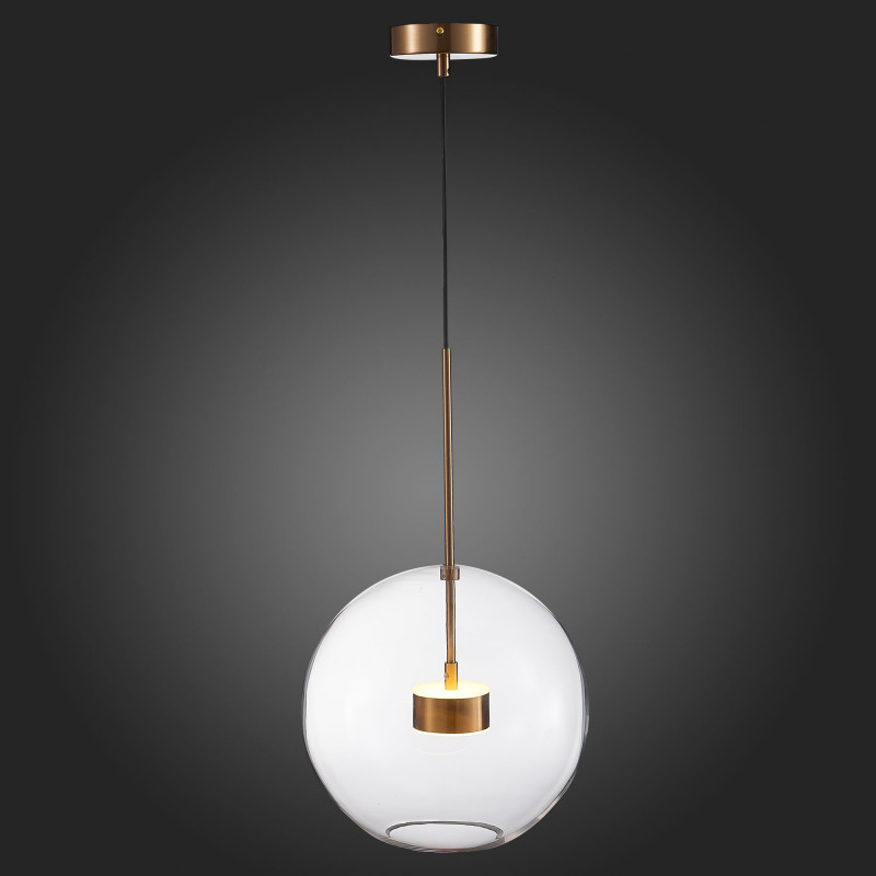 Светильник подвесной 20 см, 14W 3000K ST LUCE BOPONE SL1133.233.01 Латунь
