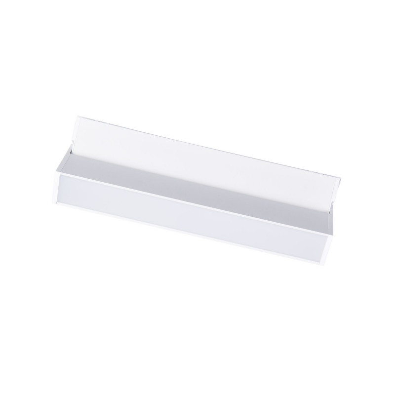 Потолочный светильник Favourite Unika 4144-1U, L270*W35*H105, магнитный светильник белого цвета с белым акриловым рассеивателем,  поворотный механизм позволяет менять направление светового потока