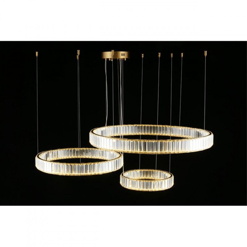 Подвесная люстра 80*80-170 см 100W, 3000K, Aployt Nicoletta APL.026.03.100, бронзовый