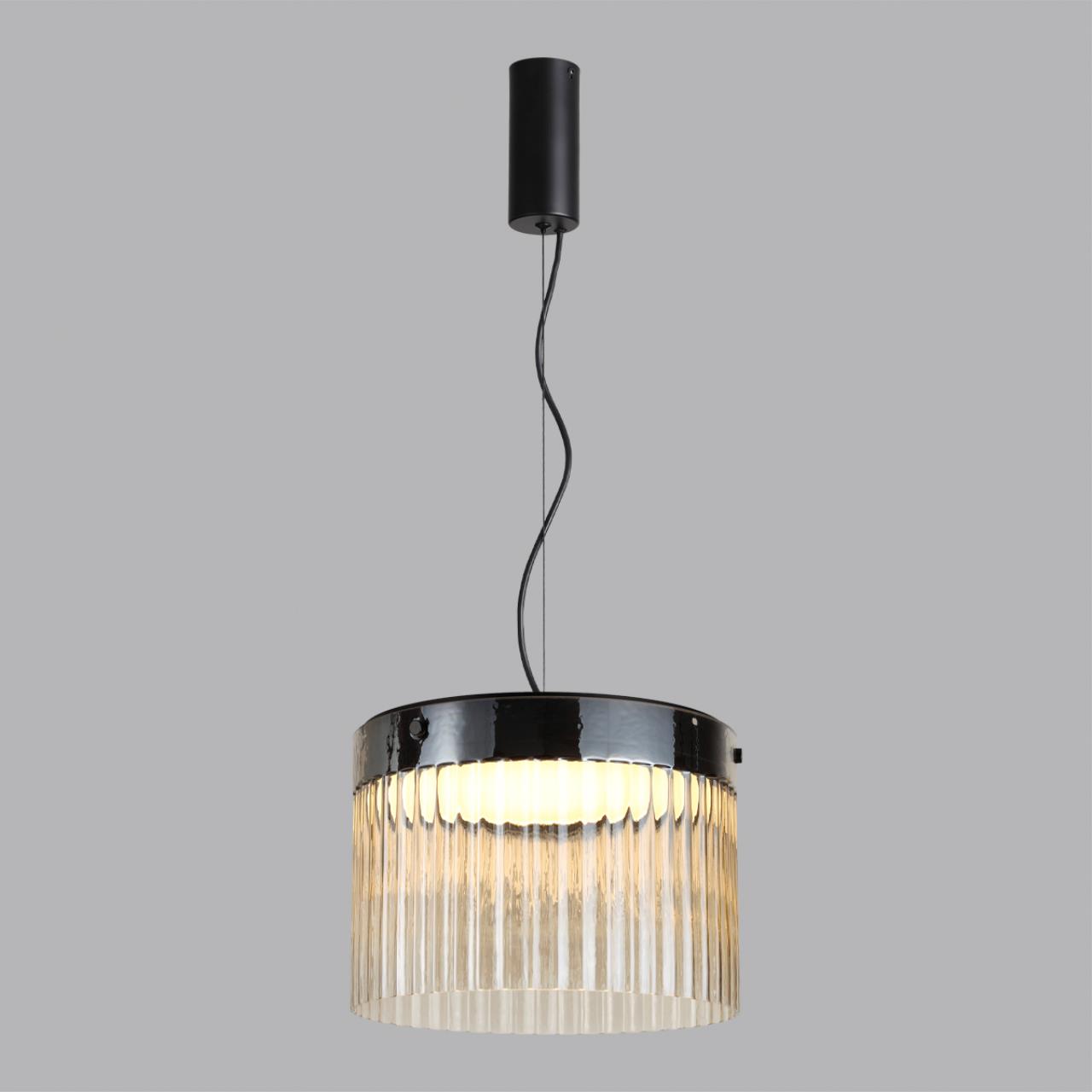 Подвес 28*28*154 см,  LED*W, 4000 К, Odeon Light Pillari, черный 5047/24L