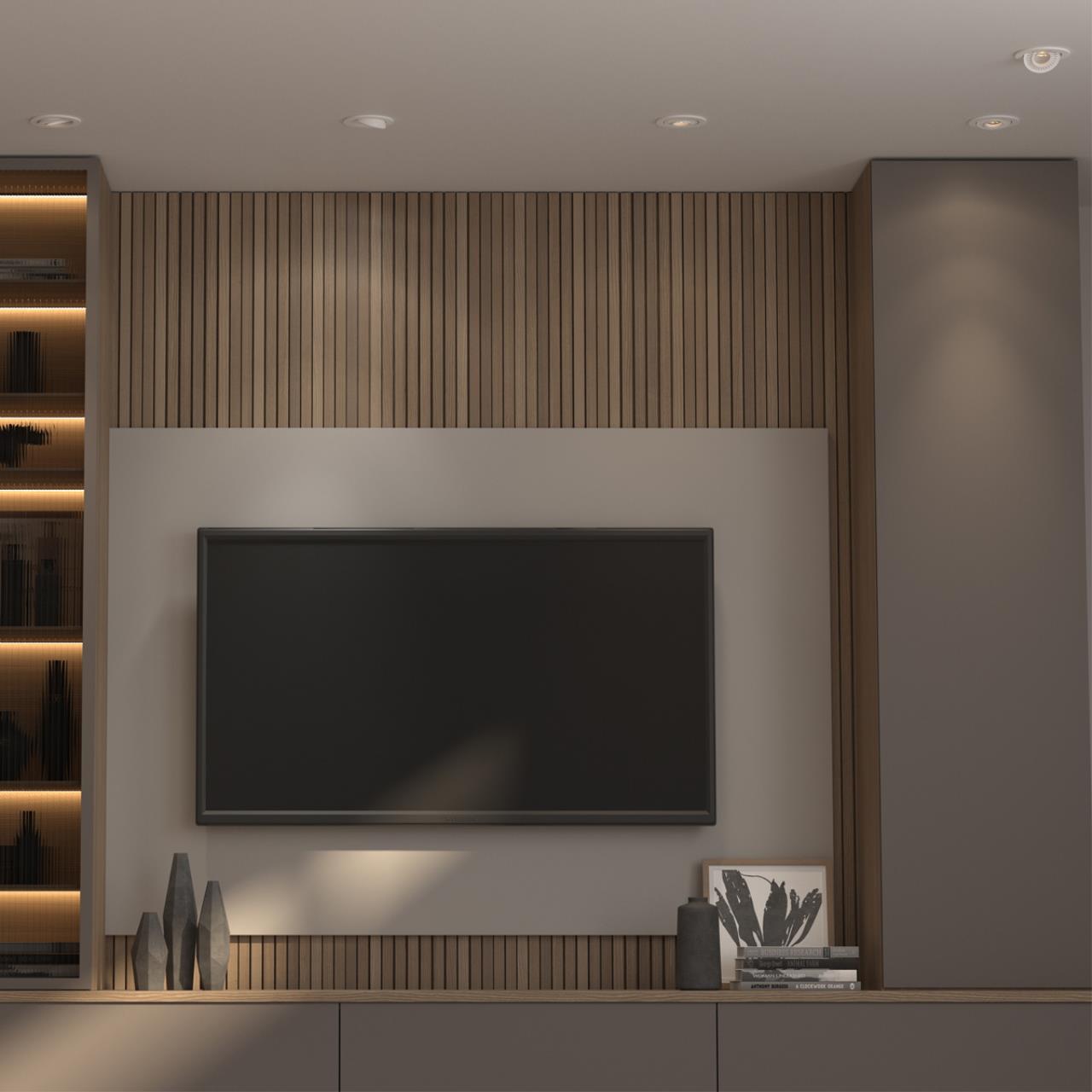Светодиодный светильник 14 см, 18W, 4000K, Novotech Gesso 358817, белый
