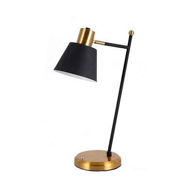 Настольная лампа Kink Light Арден 07023-1 черная, медь