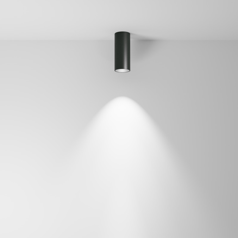 Светильник 5 см, 12W, 3000K, Maytoni Technical FOCUS LED C056CL-L12B3K-W-D-B, черный, 50°, Dim, Triac