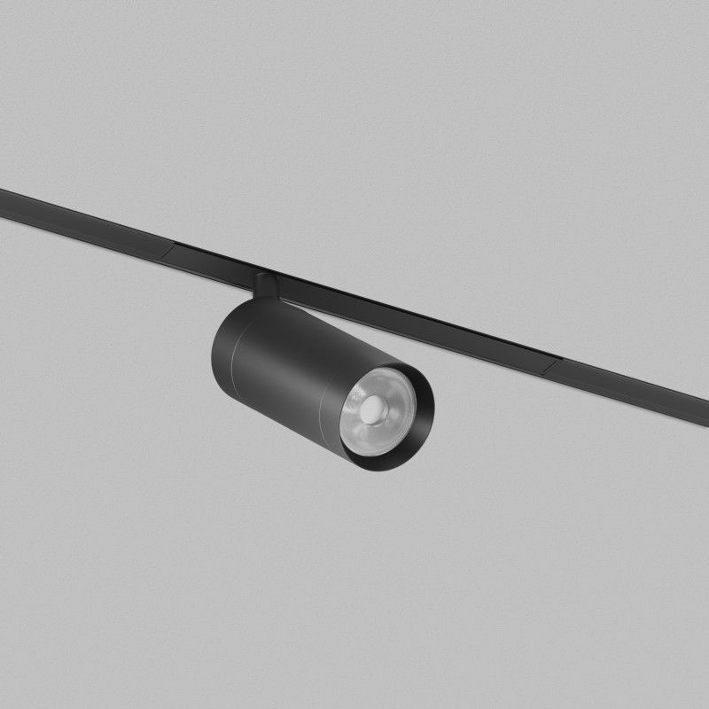 Светильник на шине 18,5*5*17,5 см, *LED*10W, 2700-6500K, Denkirs SMART SLIM SPOT | СМАРТ СЛИМ СПОТ DK8421-BK, черный