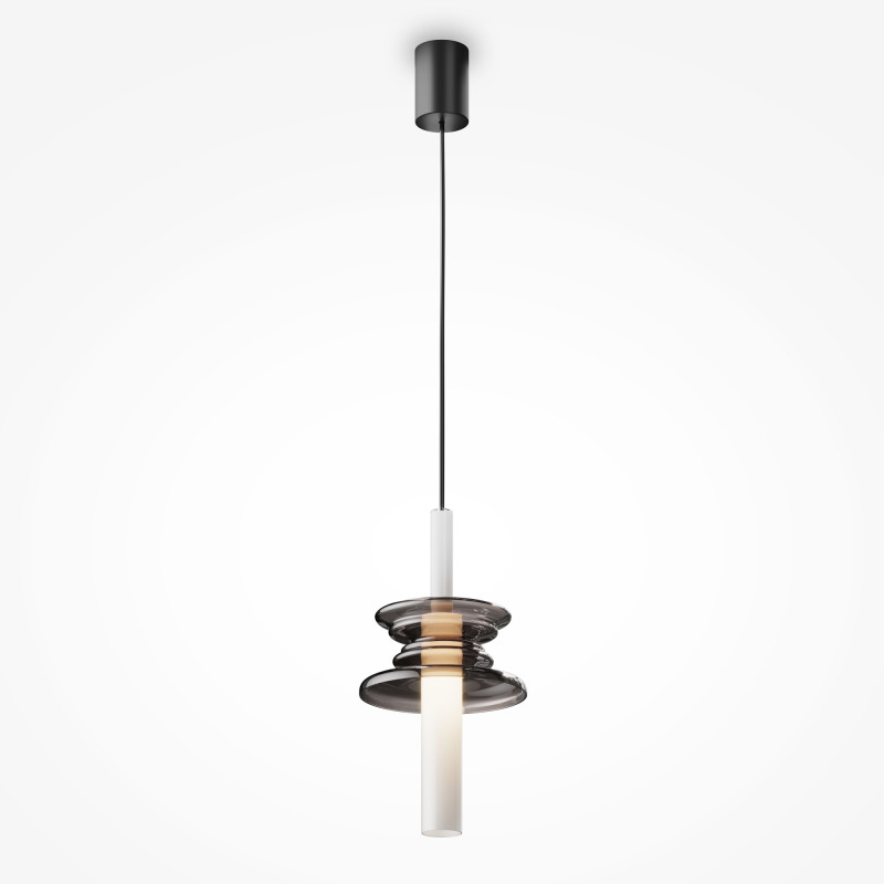 Подвесной светильник 18*53*335 см, 1 G9*28W Sound Wave MOD255PL-01B1 Maytoni, Черный