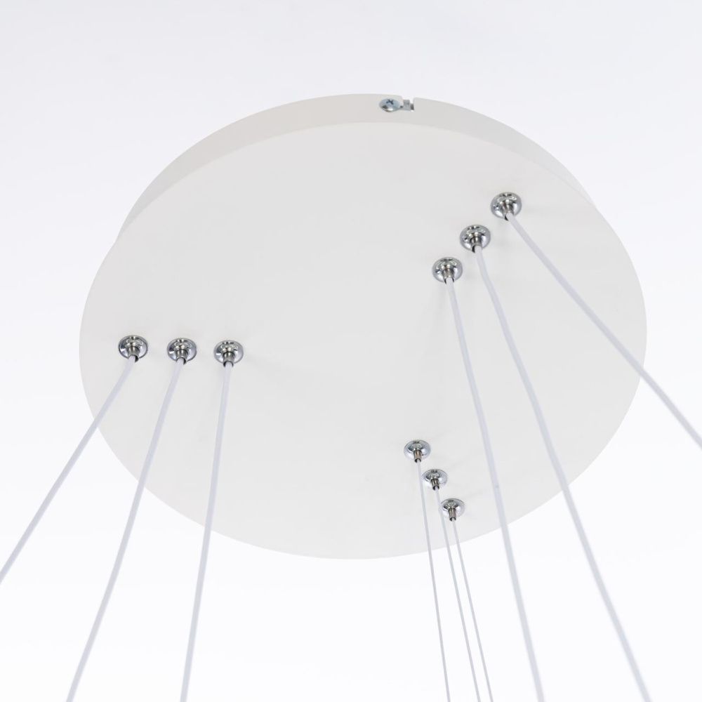 Люстра 80*120 см LED*195 W, 3000 / 5500 К Citilux Дуэт Белый CL719680