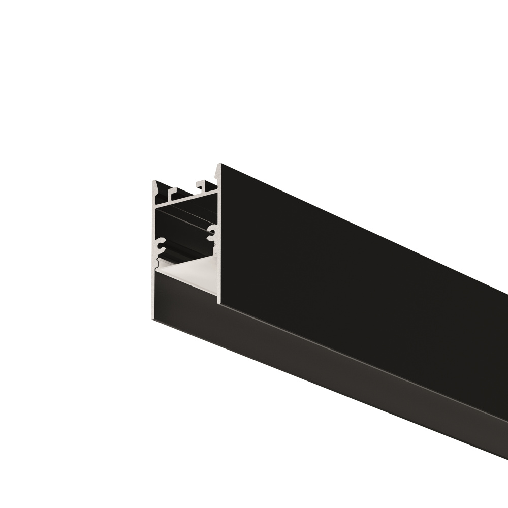 Алюминиевый профиль накладной-подвесной 25x42 (Черный, 2 м), ALM-2542-B-2M 633010, 200*3*4 см, Maytoni  633010, Черный