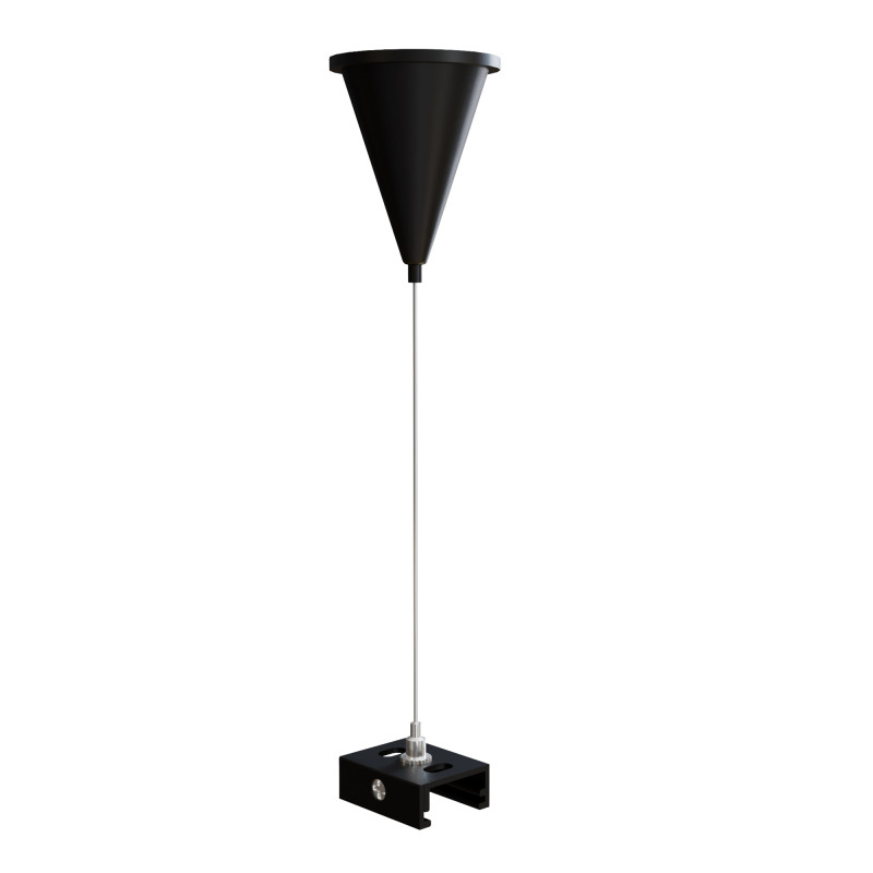 Подвес Maytoni Technical Three phase track system Trinity TRA005WS-31B черныйIP 20