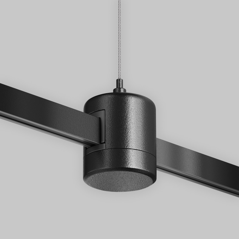 Подвес тросовый с прямым коннектором питания Maytoni Flarity TRA157SW-IPC1-B, черный