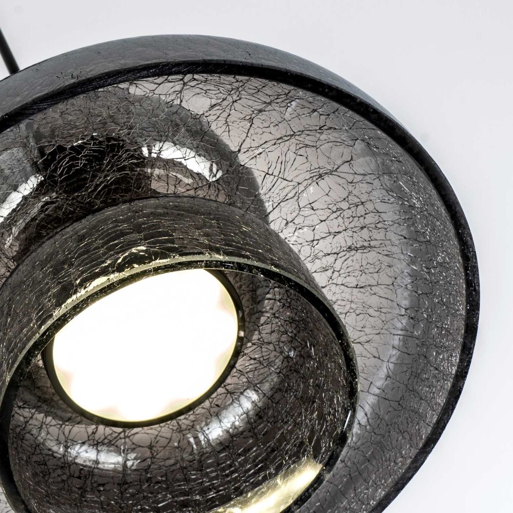 Подвесной светильник 9x22x17см, LED, 10Вт, 3000 / 6500К, Modelux MS.1412.220 BK Черный