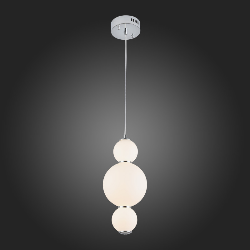 Светильник подвесной 18 см, 12W 3000K ST LUCE NEPAZZO SL1583.113.01 Хром