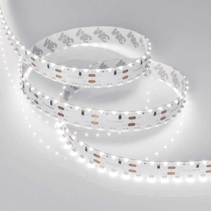 Лента RS 2-5000 24V Day5000 2x2 15mm (3014, 240 LED/m, LUX) (Arlight, 19.2 Вт/м, IP20) 024469. Цена указана за 5 метров. Продается кратно 5 метрам.