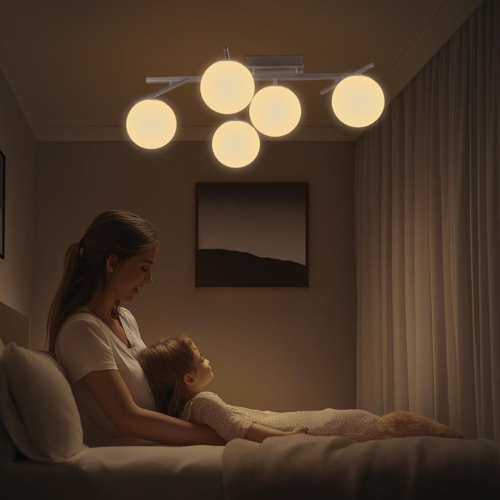 Светильник 78 см, 60W, 3000-5500K, Citilux DORSY CL223151 LED, матовый хром