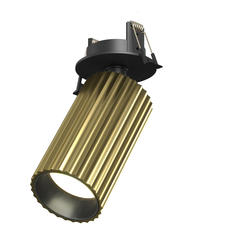 Спот 10*5,6*14,4 см, GU10, 10W, Maytoni Technical calipso C110CL-01-GU10-BS латунный