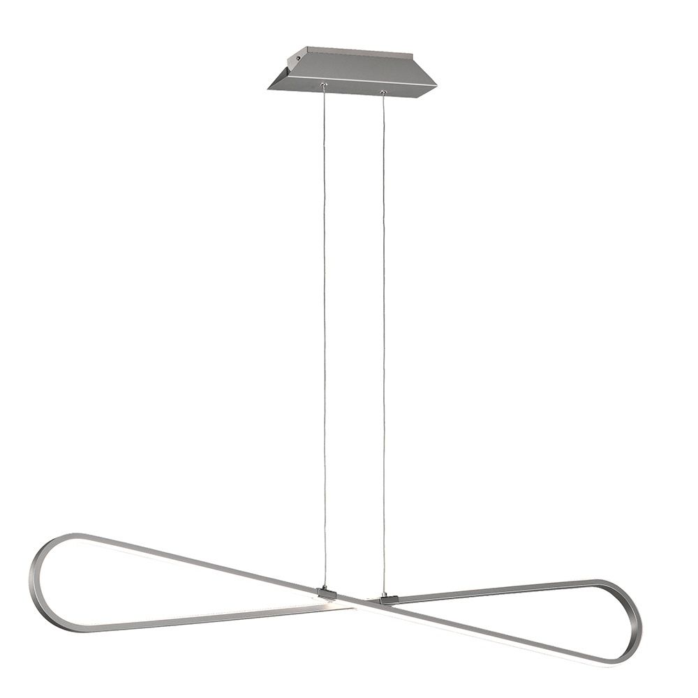 Подвесной светильник Mantra Bucle 5870, LED, цвет серебро.