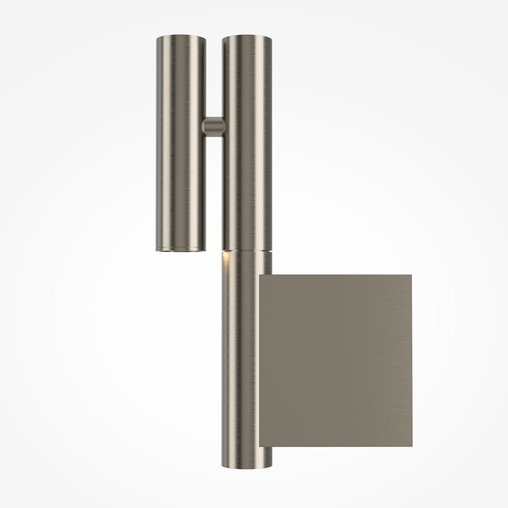 Бра 14,2*2,6*-24 см, *LED*3W, 3000K, Maytoni Utility MOD433WL-L3N3K, Никель