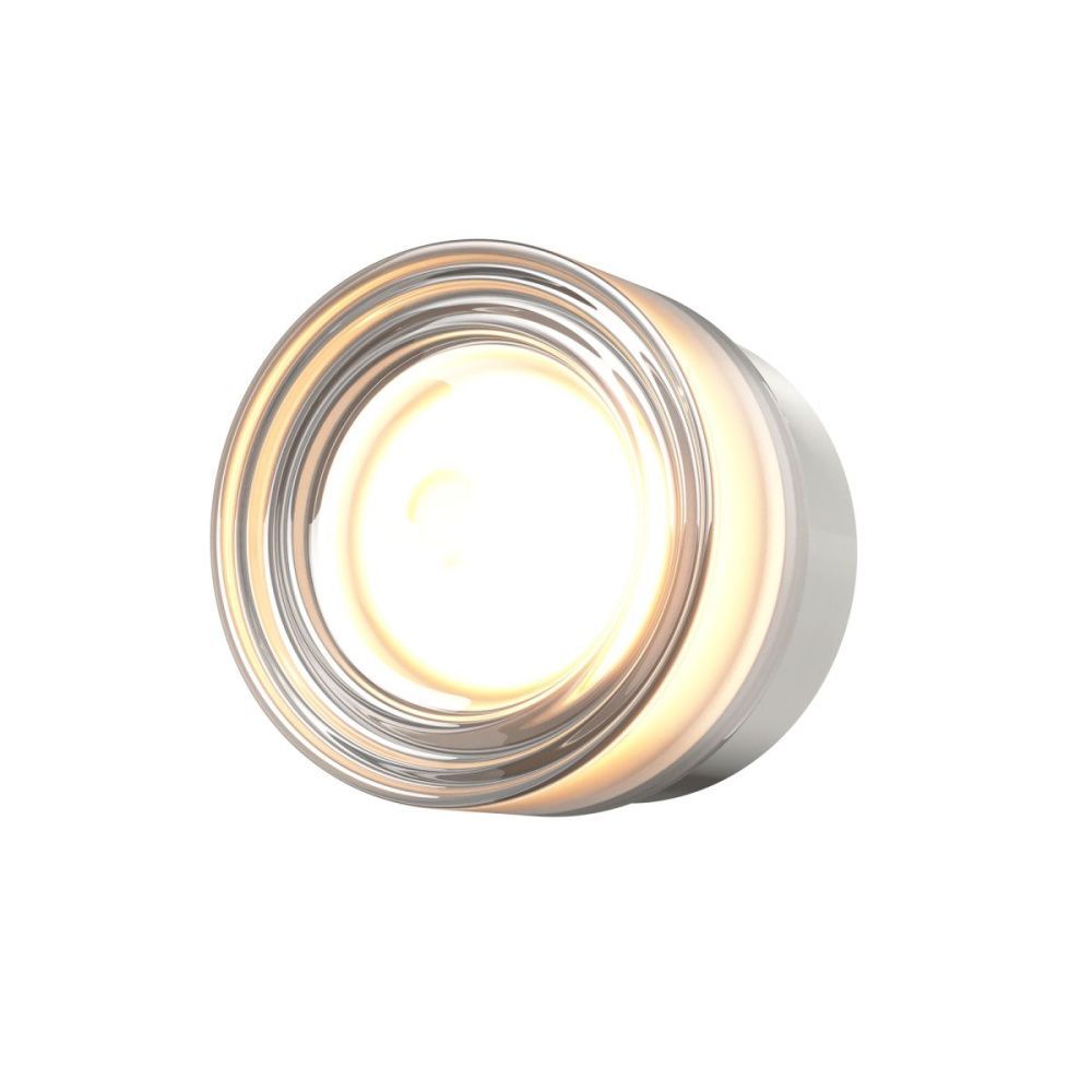 Настенный светильник 12.5 см, 6W, 2700-4000K, Maytoni Olo MOD493WL-L6PTK2, платина