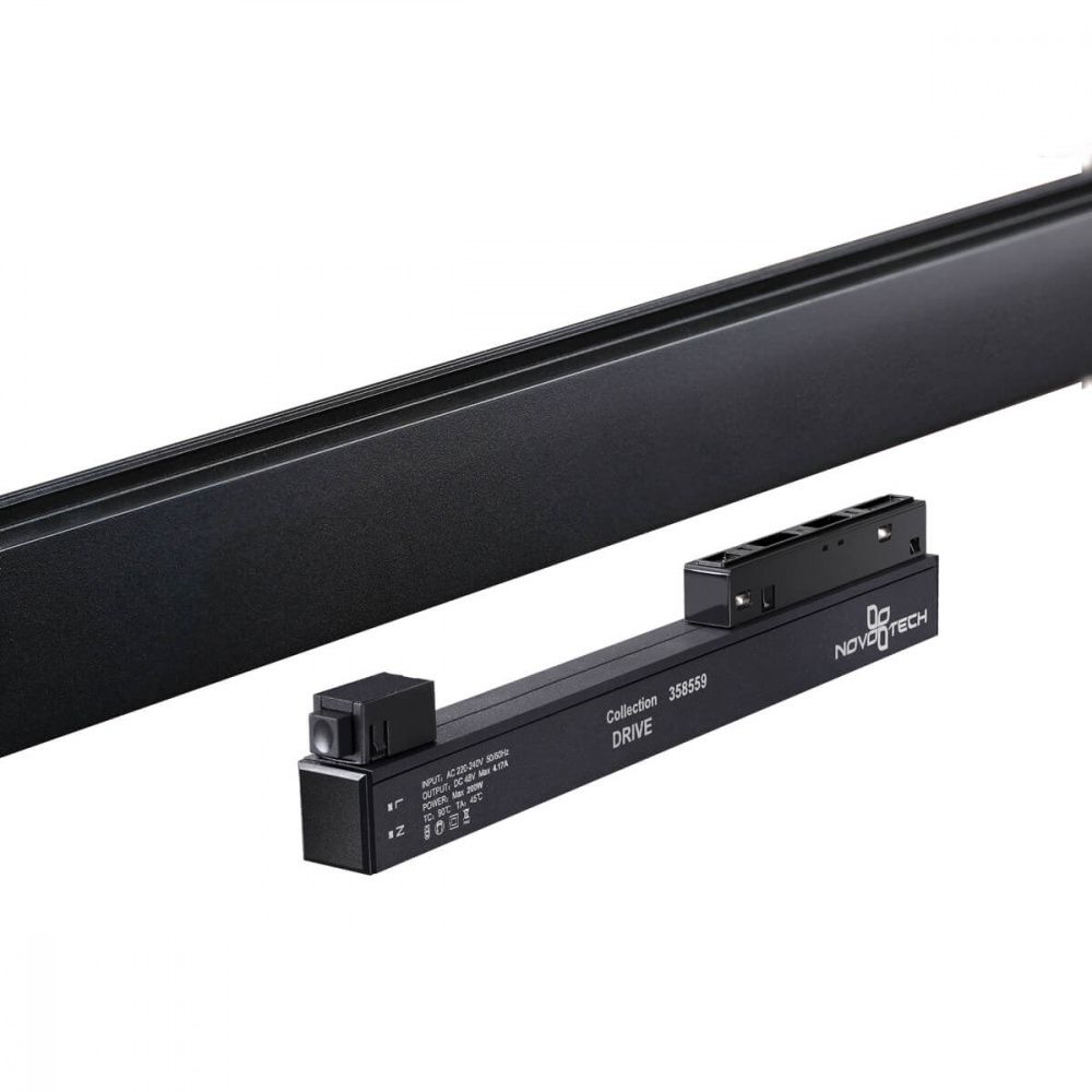 Драйвер IP20 200W 48V FLUM, черный NOV358559