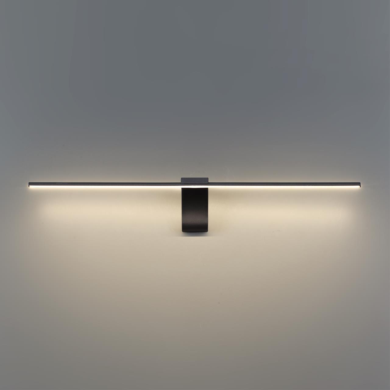 Настенный светильник 0,9*60 см, 1*LED*8W 3500K Odeon Light TINY 7069/8WL черный