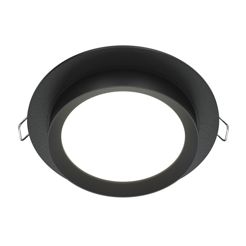 Светильник 11 см, Maytoni Downlight Hoop DL086-GX53-RD-B, черный