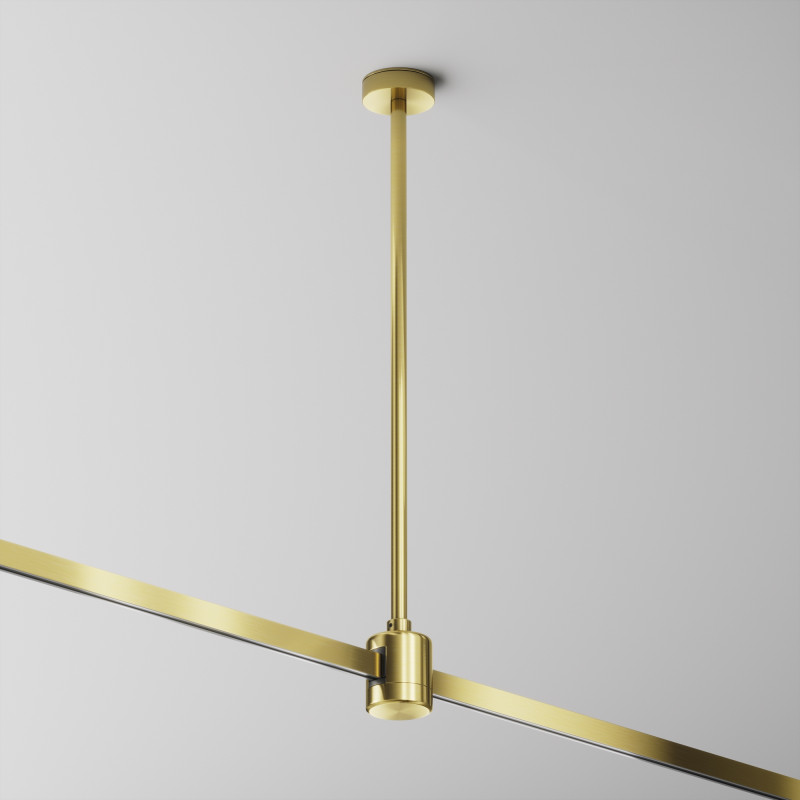 Стойка 4*4*40,6 см, Maytoni Technical Magnetic trаck system Flarity латунь TRA158C-IPCL1-BS латунный
