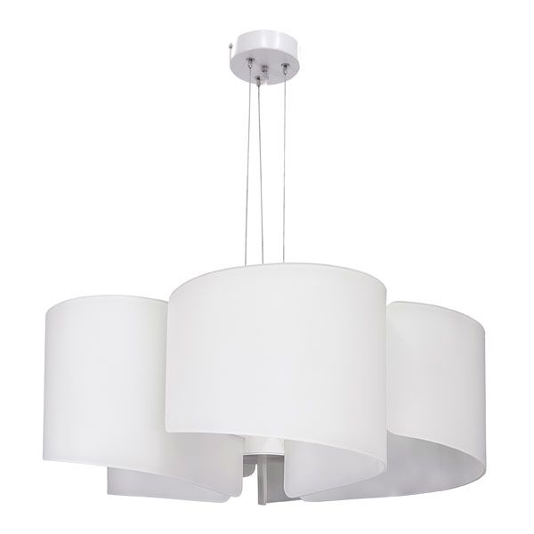Подвес Lightstar Pittore 5х40W  Е27 Белый 811150  Диаметр 64 см