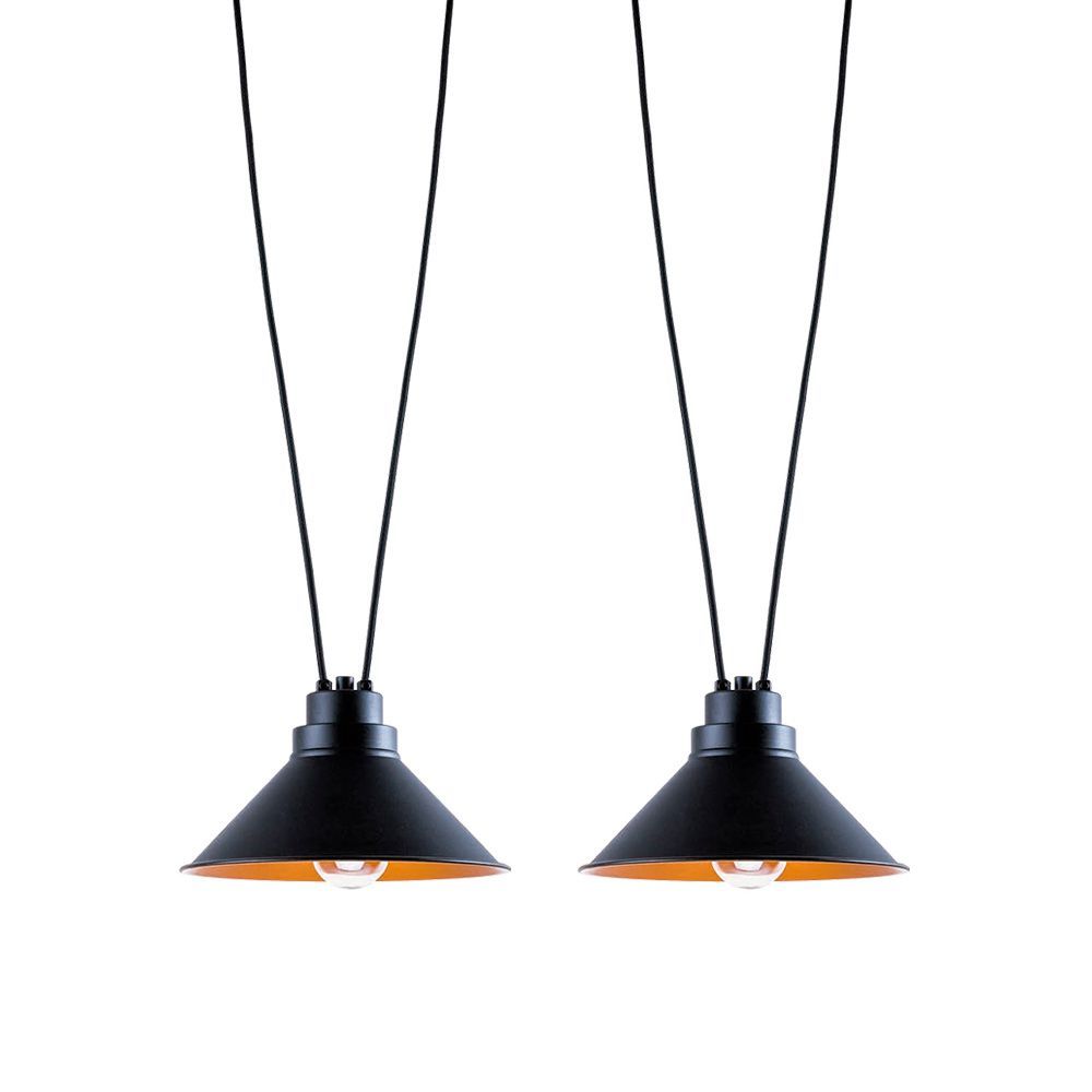 Светильник подвесной Nowodvorski PERM II 9147, черный, диаметр 25см