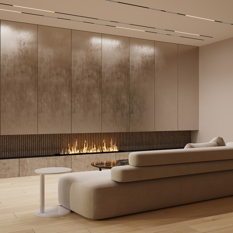 Трековый светильник 22 см, 12W, 3000K Maytoni  Technical Points Exility LED TR031-2-12W3K-B черный