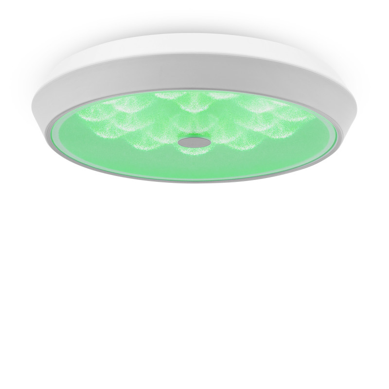 Потолочный светильник 39 см, 24W Freya Cells FR10012CL-L24W, 3000-6500K, белый