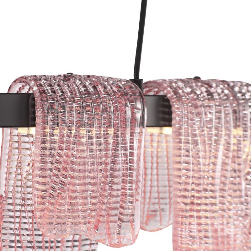 Подвесной светильник 122*15*150 см, 1*LED*36W, 4000K, ST-Luce Voile SL6021.403.36, черный