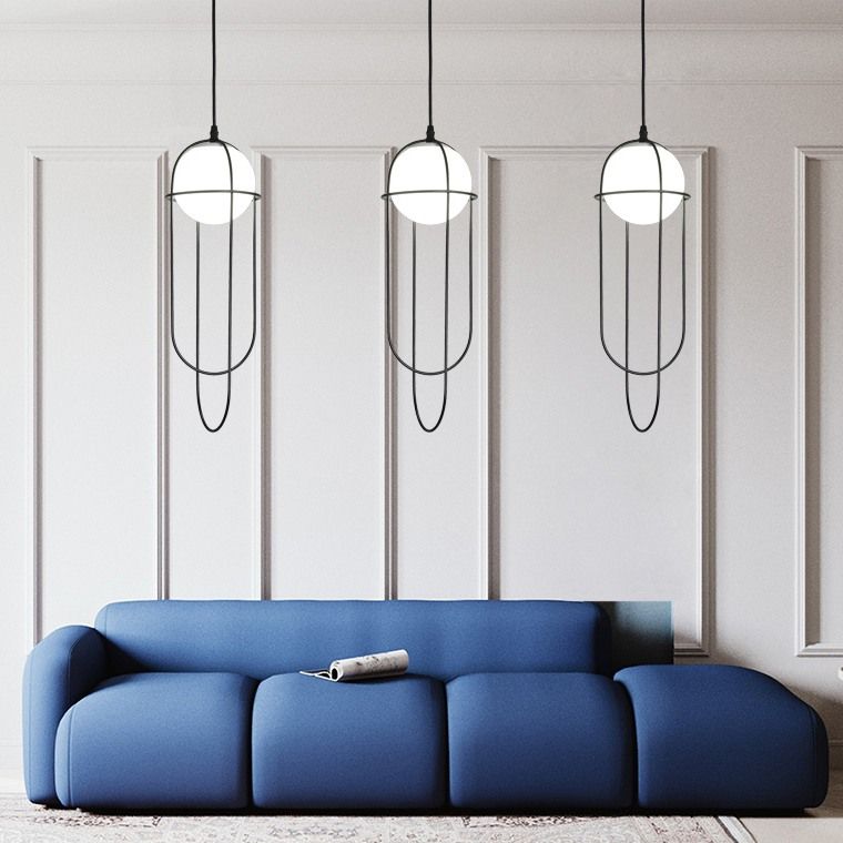 Подвесной светильник ASCENT 18*18*53 см, 1*E27*60W, ImperiumLoft 40.3241, Чёрный