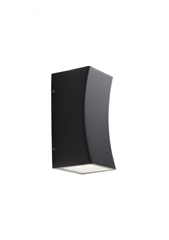 Светильник уличный настенный 10 см, 10W 4000K ST LUCE DEALE SL088.421.02 Черный кварцевый