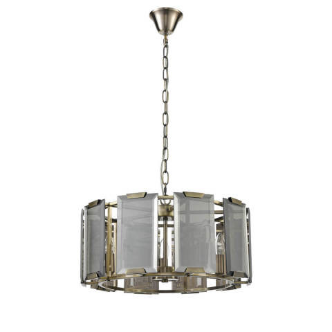 Подвесная люстра  51*120 см, 5*E14 античная бронза Vele Luce Sorrento VL3004P05