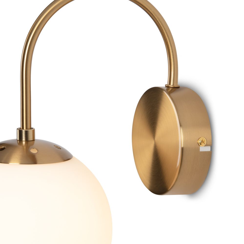 Бра 23*15*-29 см, 1*E14*40W, Freya  FR2065WL-01BS, Латунь