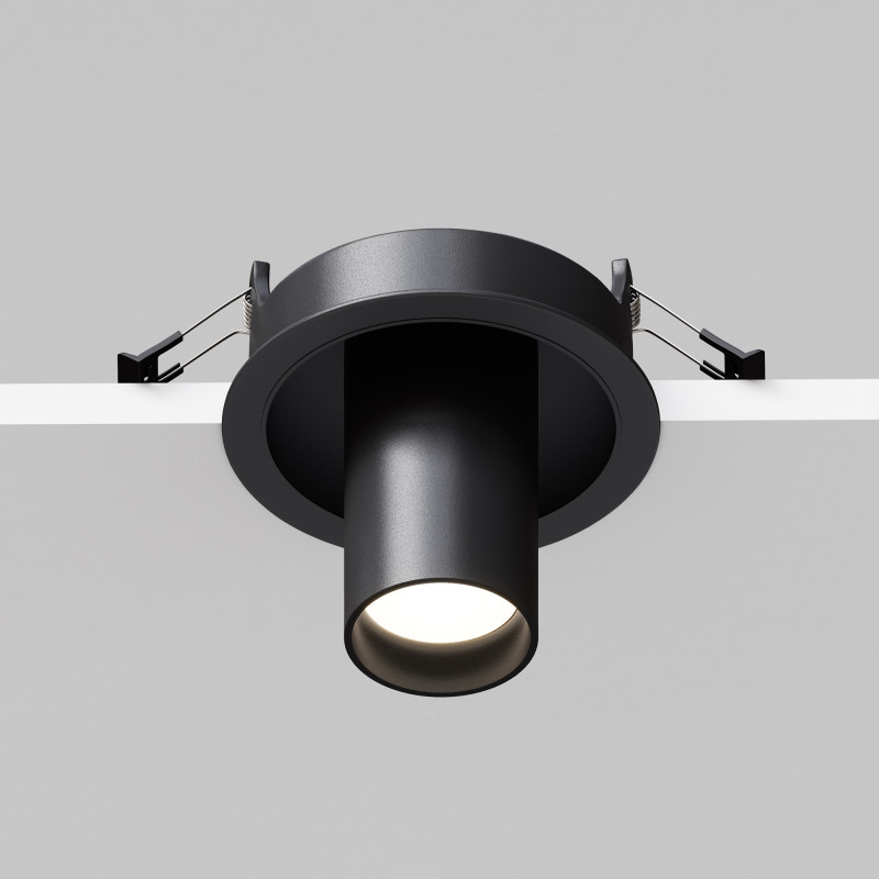 Встраиваемый светильник 5,4*5,4*10,9 см, 1*GU10, 10W, Maytoni Technical FOCUS S C048CL-01-GU10-B черный