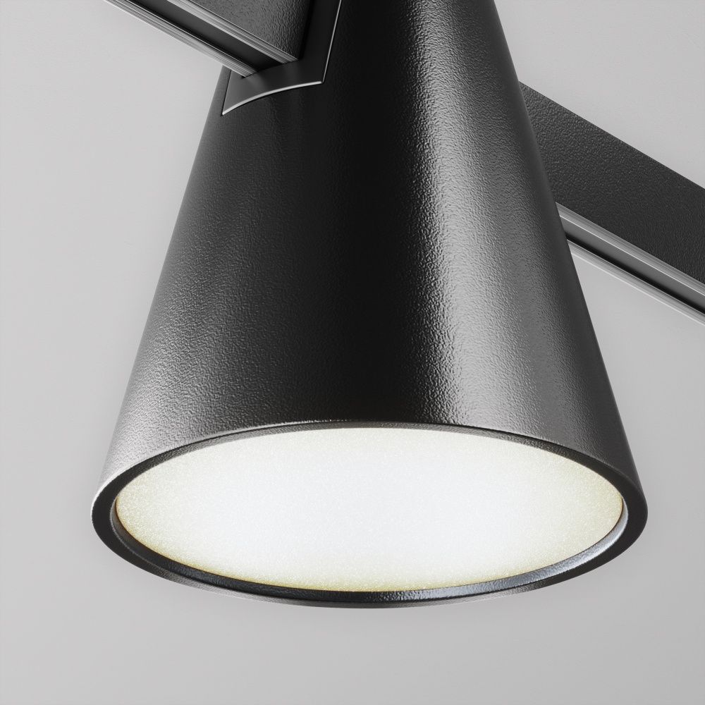 Трековый светильник eila Flarity 4000K 5Вт 120°, 11,5 см, LED*5W, Maytoni TR146-1-5W4K-B, Черный