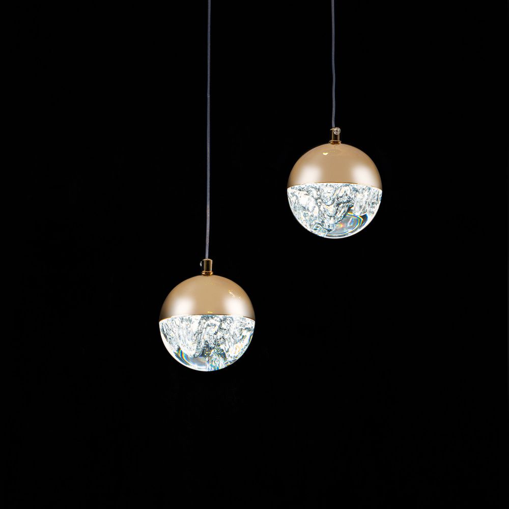 Светильник *20* см, LED*13W, 3000-6000K, Modestyle  MS.2345.2 GD, Золото